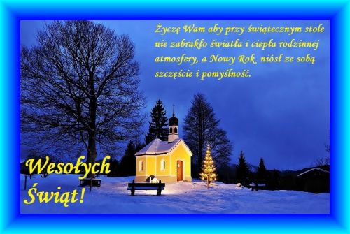 Kartka Najpi�kniejszych �wi�t Bo�ego Narodzenia!