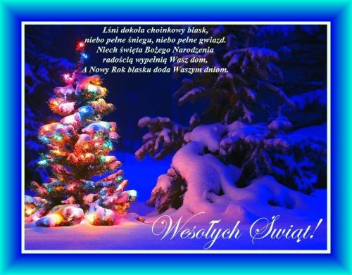 Kartka Weso�ych �wi�t i Szcz�liwego Nowego Roku!