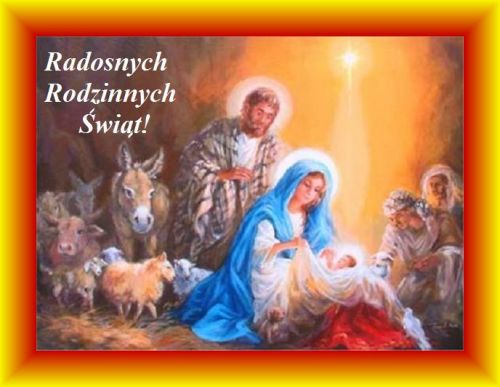 Kartka Radosnych �wi�t w gronie najbli�szych!