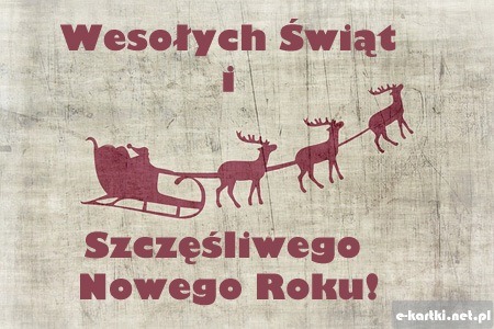 Kartka Weso�ych �wi�t!