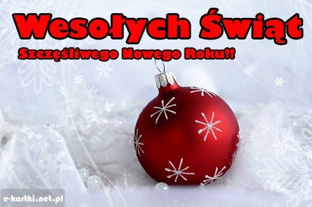 Kartka Weso�ych �wi�t!