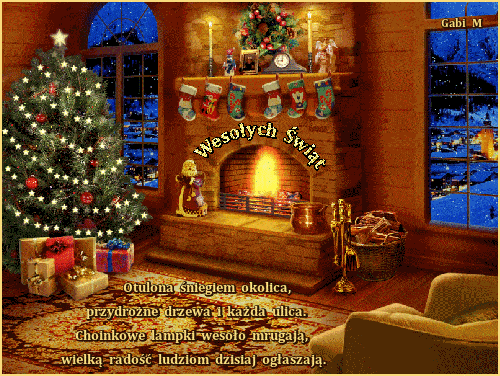 Kartka Najpi�kniejszych �wi�t Bo�ego Narodzenia!