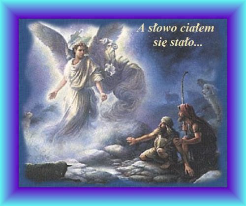 Kartka P�jd�my do stajenki, bo s�owo cia�em si� sta�o!