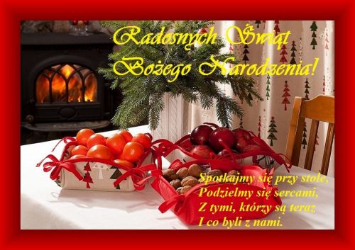 Kartka Radosnych �wi�t Bo�ego Narodzenia!