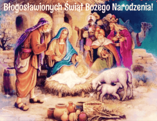 Kartka B�ogos�awionych �wi�t Bo�ego Narodzenia!