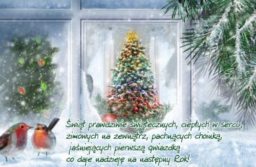 Kartka Radosnych �wi�t Bo�ego Narodzenia!