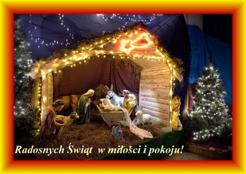 Kartka Radosnych �wi�t w mi�o�ci i pokoju!