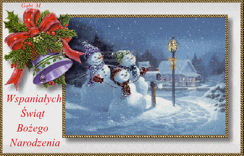 Kartka Wspania�ych �wi�t i Pomy�lno�ci w Nowym Roku!