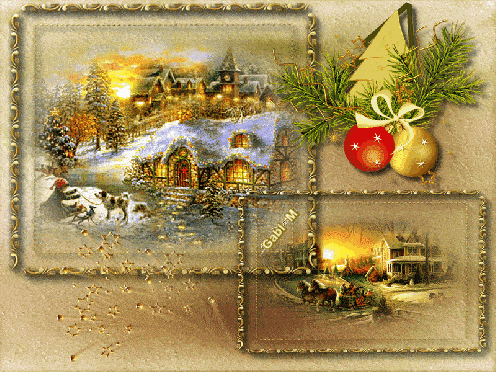 Kartka Bajecznie Pi�knych �wi�t Bo�ego Narodzenia !