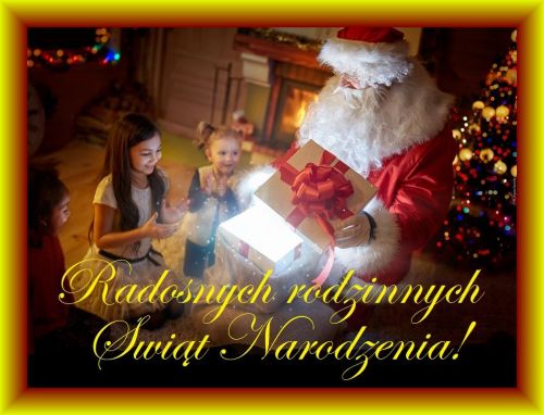 Kartka Radosnych, rodzinnych �wi�t Bo�ego Narodzenia!