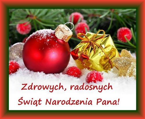 Kartka Pi�knych �wi�t wype�nionych mi�o�ci� i nadziej�!
