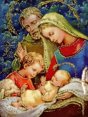 Kartka Niech Dzieci�tko narodzone Wam b�ogos�awi!