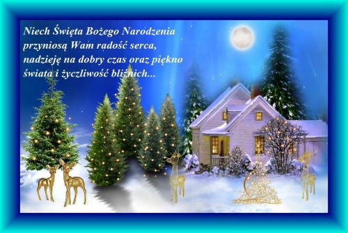 Kartka Rado�ci, nadziei i mi�o�ci w te �wi�ta!