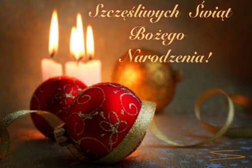 Kartka Szcz�liwych �wi�t pe�nych ciep�a i rado�ci!