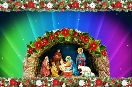 Kartka Narodzi� si� nam Zbawiciel, b�d�my weseli!