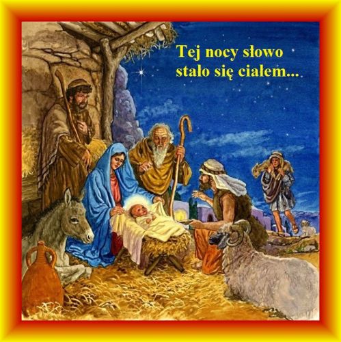 Kartka Tej nocy s�owo sta�o si� cia�em...