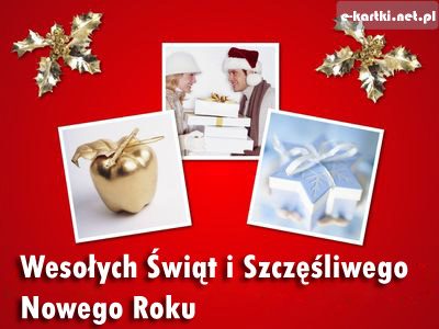 Kartka Weso�ych �wi�t i Szcz�liwego Nowego Roku