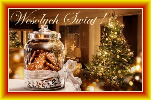 Kartka �wi�t rodzinnych w atmosferze rado�ci i pokoju!