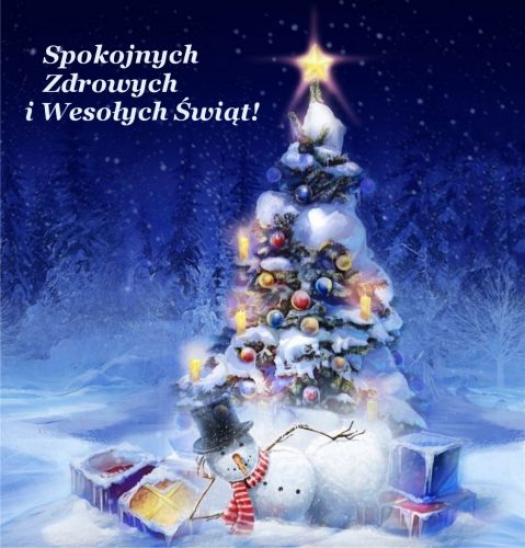 Kartka Spokojnych Zdrowych i Weso�ych �wi�t!
