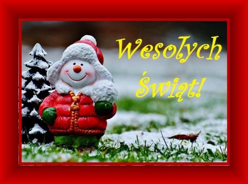 Kartka Weso�ych, U�miechni�tych �wi�t!