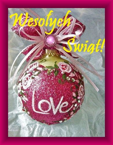 Kartka Dla Ciebie �yczenia najpi�kniejszych �wi�t!