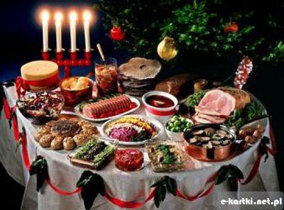 Kartka Przy wigilijnym stole