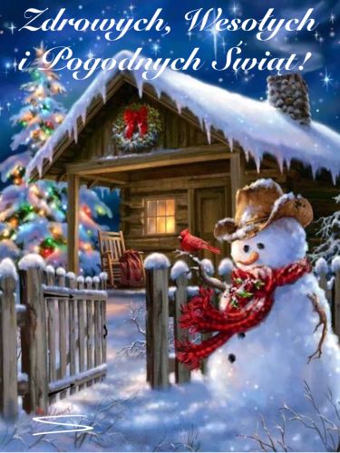 Kartka Zdrowych i pogodnych �wi�t!