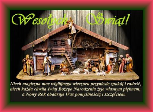 Kartka P�jd�my wszyscy do stajenki!