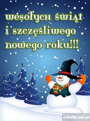 Kartka �yczenia �wi�teczne