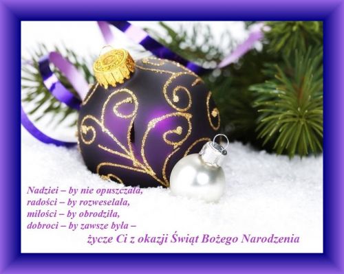 Kartka Nadziei, mi�o�ci, rado�ci, dobroci w te �wi�ta!