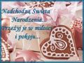 Nadchodza �wi�ta... Prze�yj je w mi�o�ci i pokoju