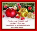 Z daleka �ycz� Ci weso�ych �wi�t i �l� kol�d�...