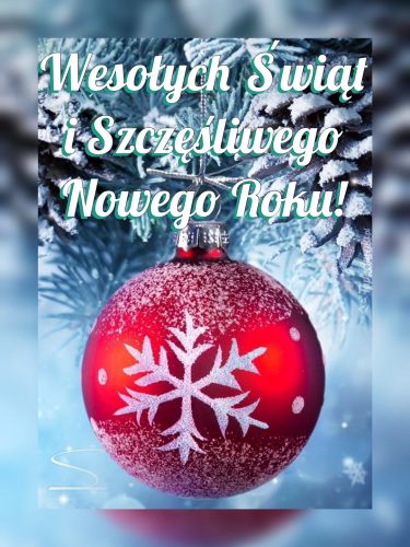 Kartka ❄Weso�ych �wi�t i szcz�liwego Nowego Roku!