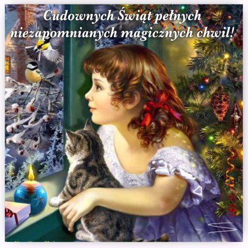 Kartka 🎄Cudownych  �wi�t!
