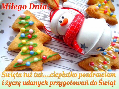 Kartka 🍪�wi�ta tu� tu�...