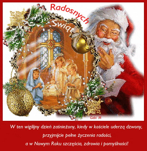 Kartka Radosnych �wi�t oraz Szcz�liwego Nowego Roku !