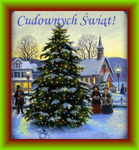 Kartka Cudownych �wi�t Bo�ego Narodzenia!