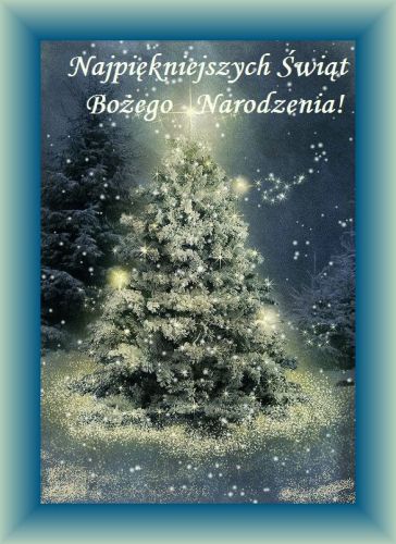 Kartka Najpi�kniejszych �wi�t Bo�ego Narodzenia!