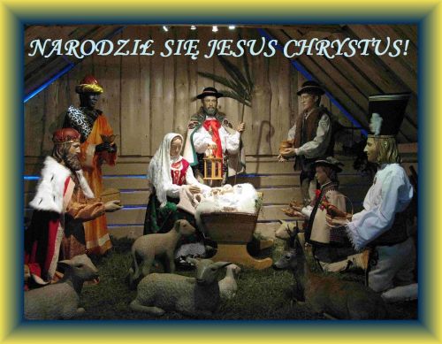 Kartka Narodzi� si� Jezus Chrystus!