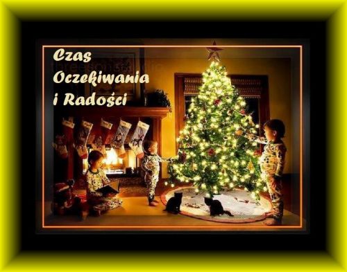 Kartka Czas oczekiwania, czas rado�ci...Tw�j czas...