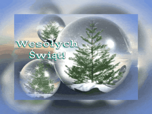 Kartka 🎄Cudownych �wi�t pachn�cych choink�!