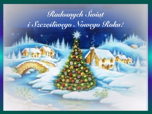 Kartka ❄Radosnych �wi�t i Szcz�liwego Nowego Roku