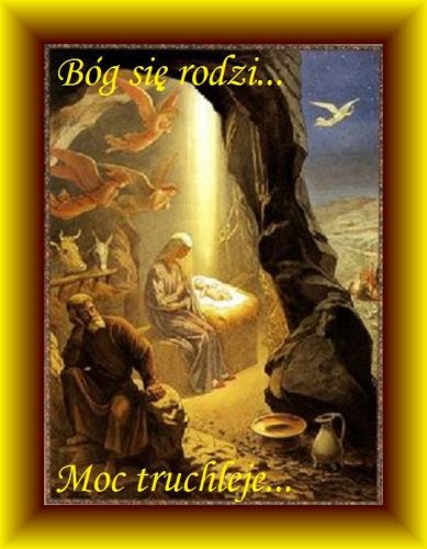 Kartka B�g si� rodzi, moc truchleje...