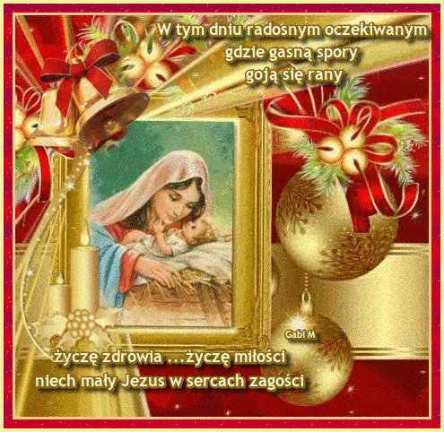 Kartka Niech ma�y Jezus w sercach zago�ci ...