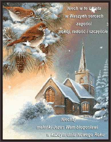 Kartka Niechaj Male�ki Jezus Wam B�ogos�awi