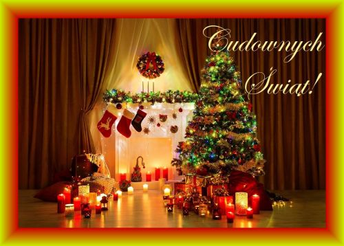 Kartka Cudownych, rodzinnych �wi�t!