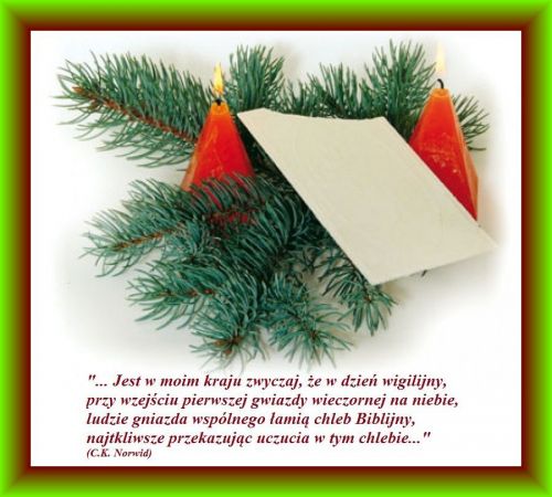 Kartka Najpi�kniejszych �wi�t w mi�o�ci i pokoju!