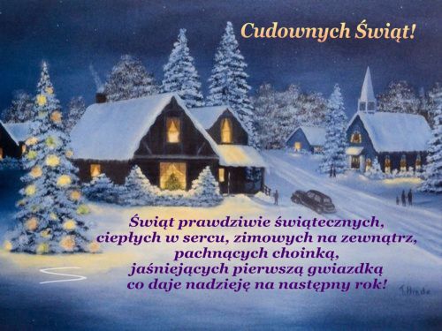 Kartka ❄ �wi�t prawdziwie �wi�tecznych...