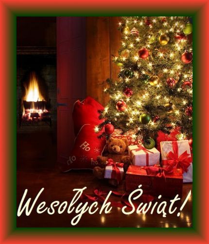 Kartka Wesoych wit Bosego Narodzenia!