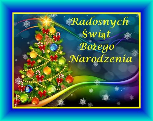 Kartka Radosnych �wi�t Bo�ego Narodzenia!